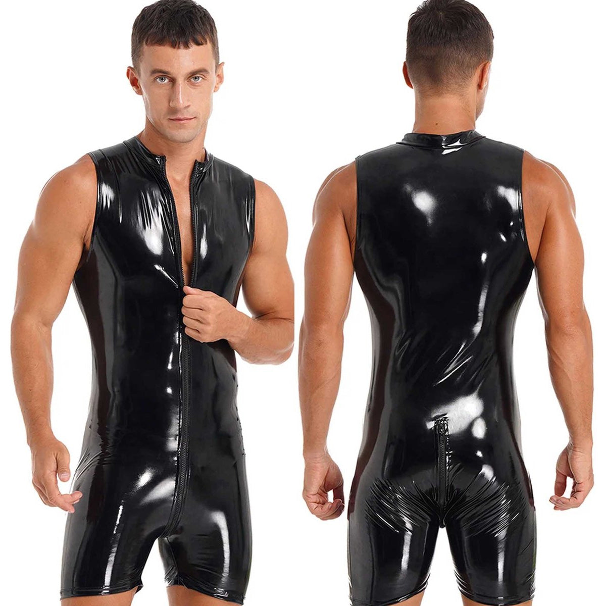 Latex Wetlook Jumpsuit