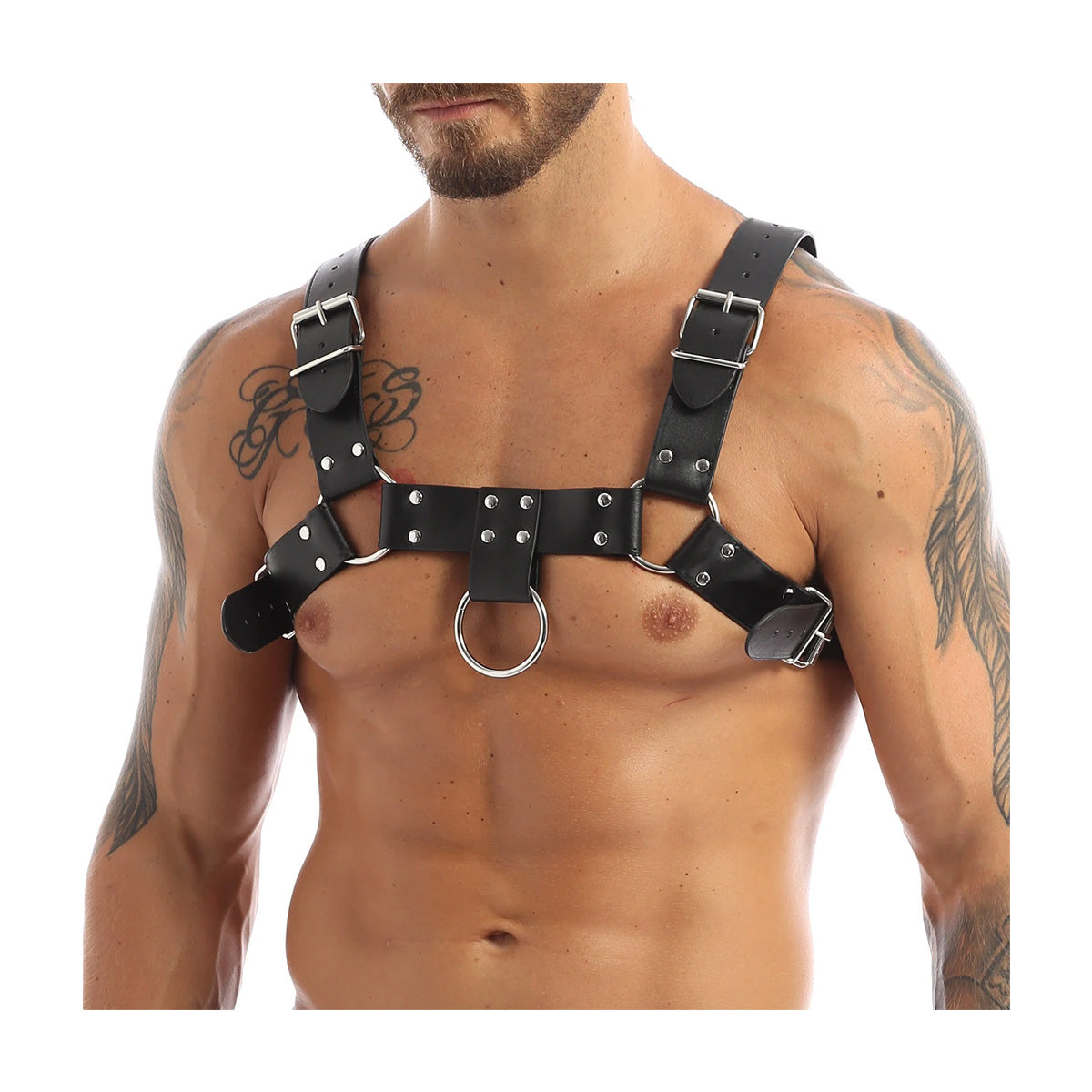 Bondageharnas Borst en Schouders