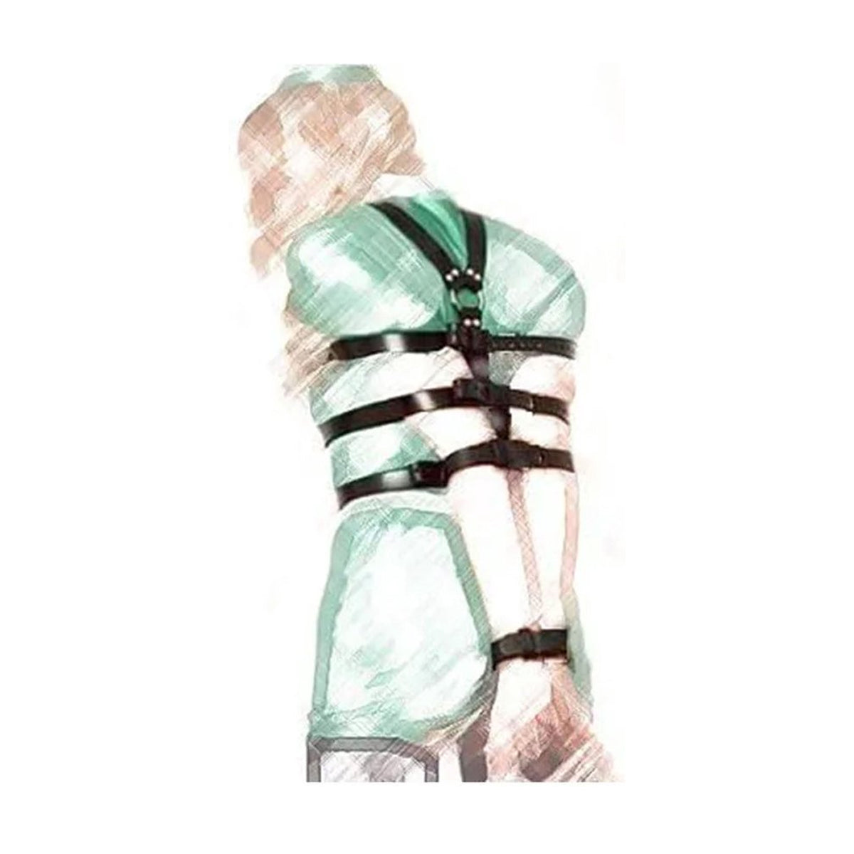 Dwangbuis Harnas met Handboeien