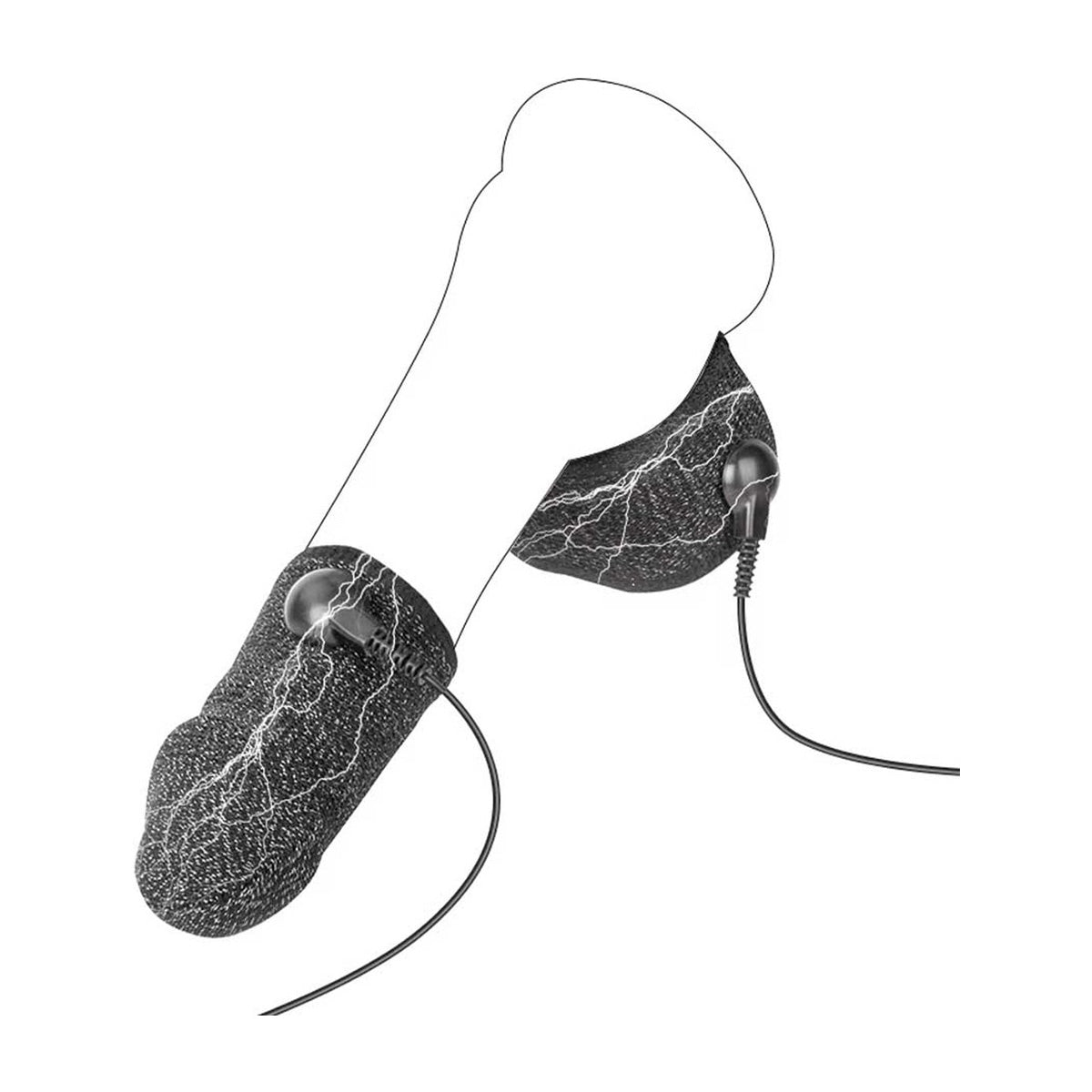 Penis and Scrotum Electric Shock