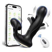 Buttplug vibrator met Scrotum Massage