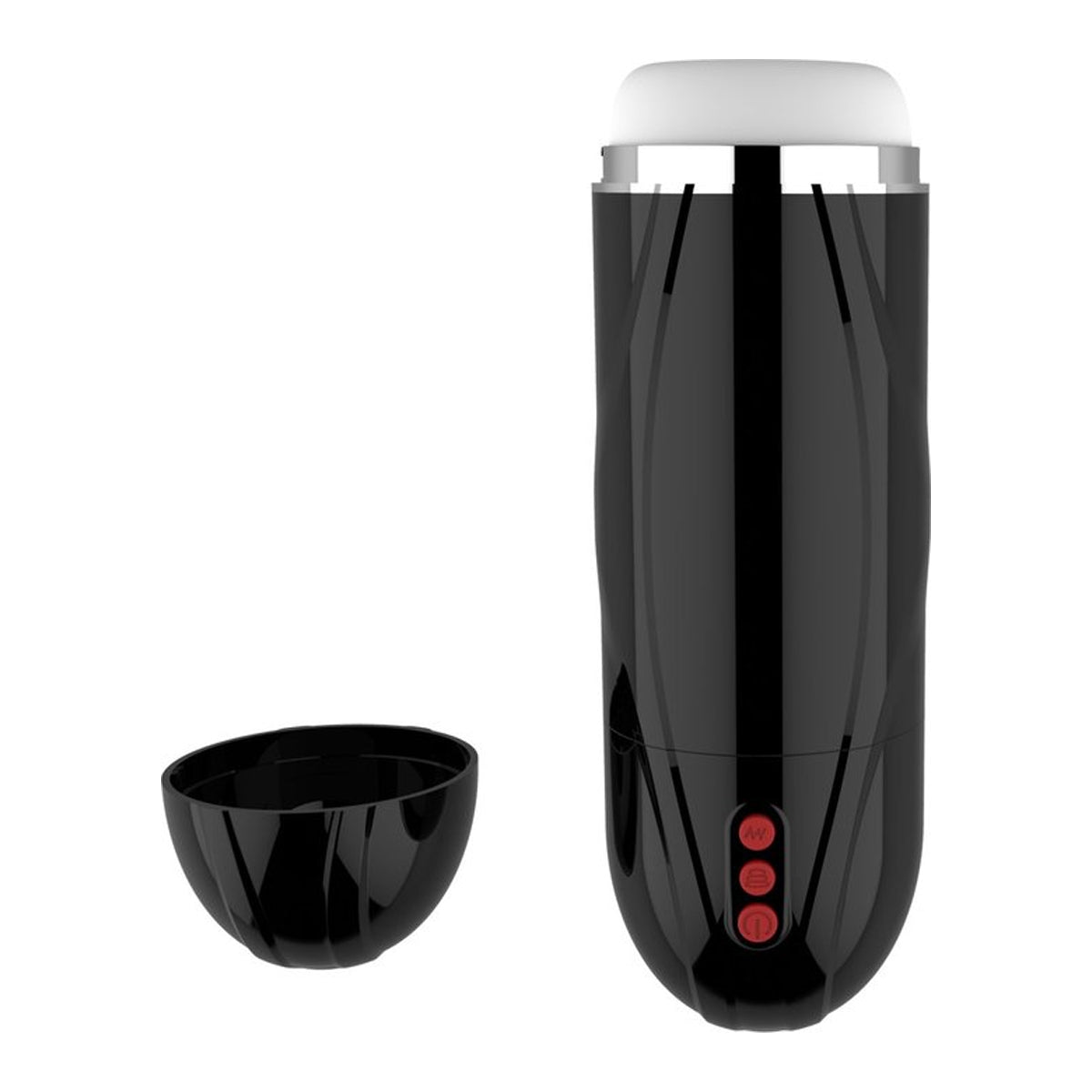 Vibrerende en zuigende Masturbator Platinum
