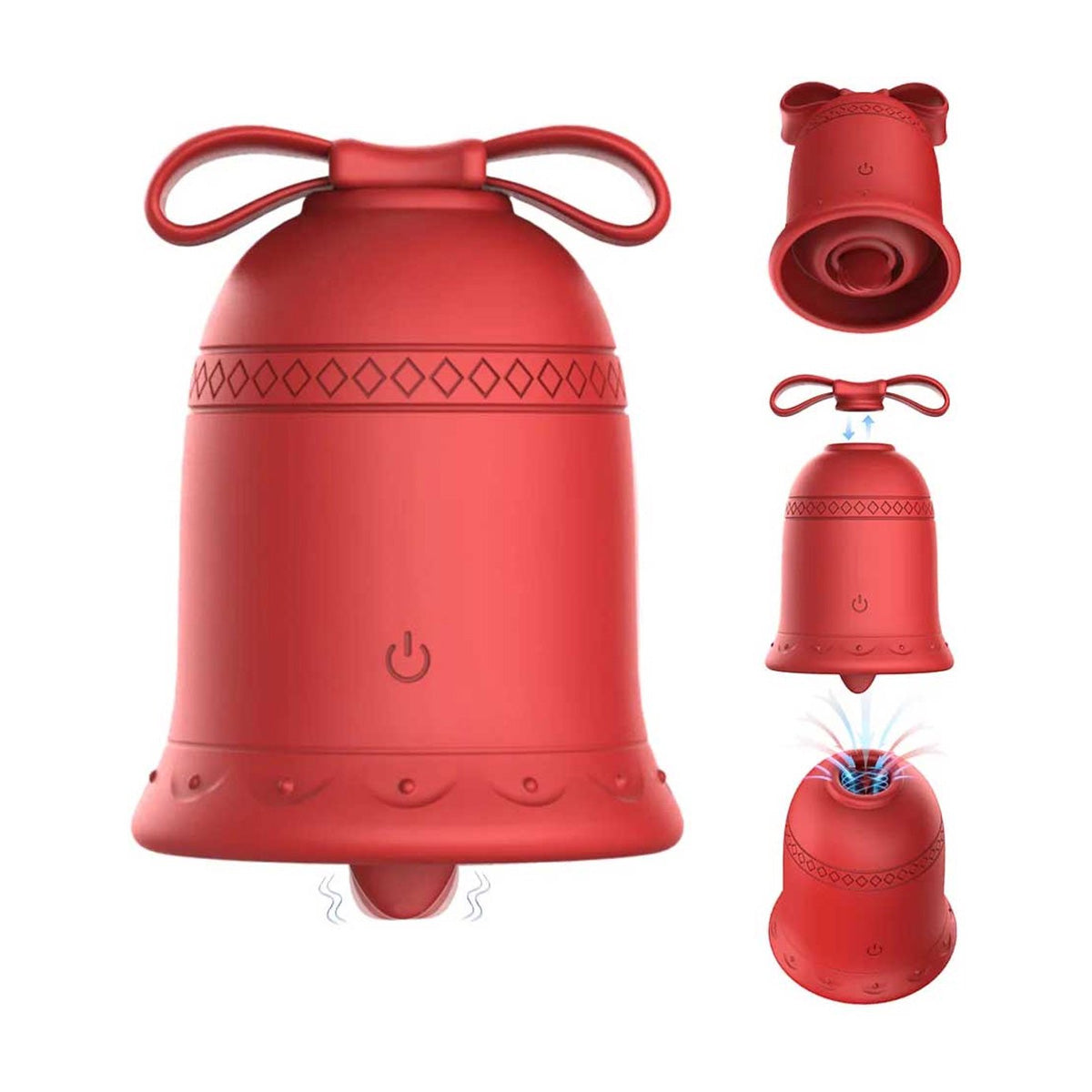 Multifunctional Christmas Bell Vibrator