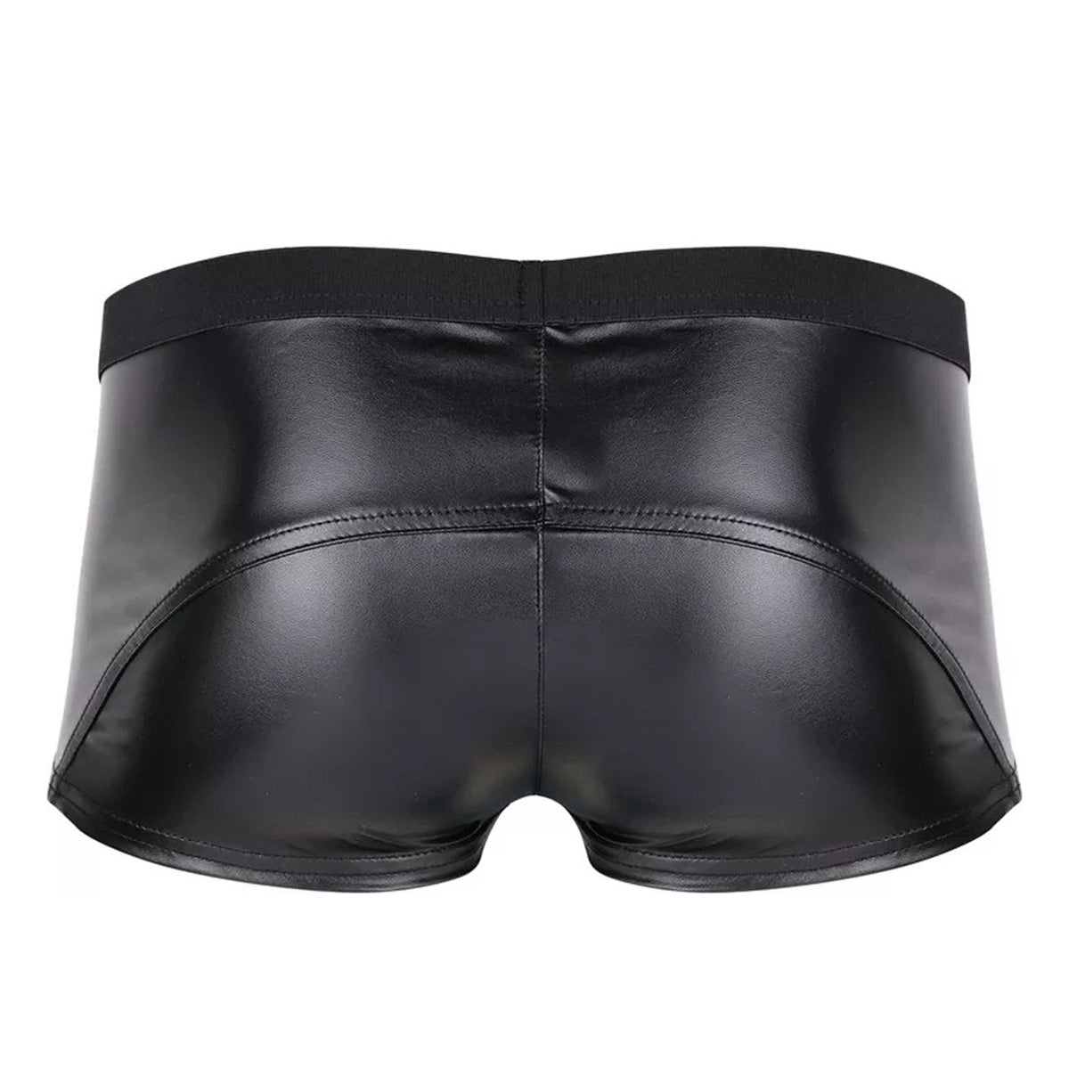 Latex Wetlook Herenboxer met rits