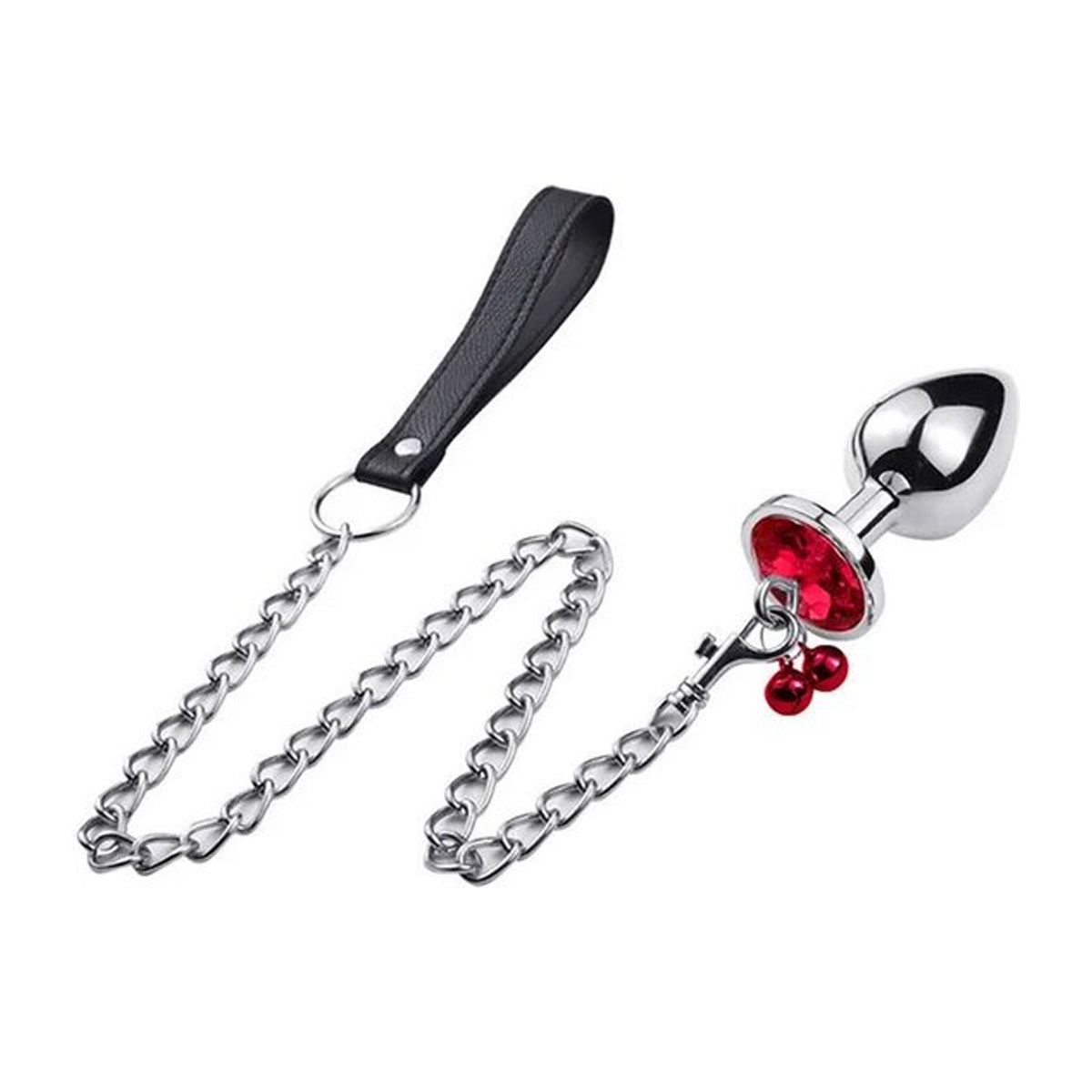 RVS Buttplug met Riem