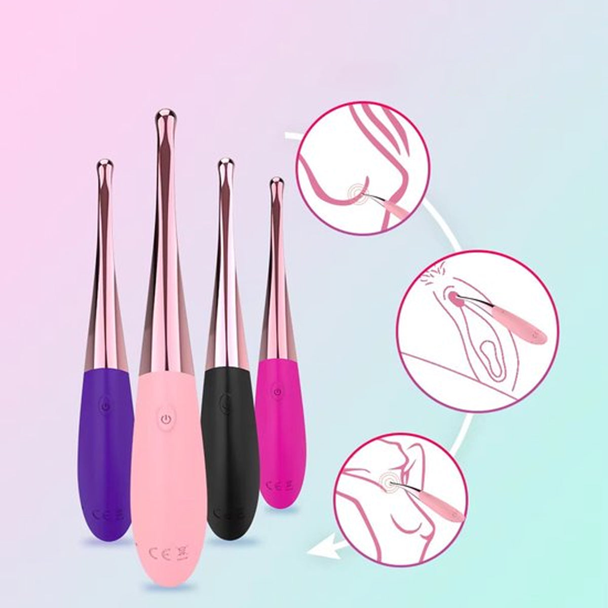 G-spot en Clitoris Vibrator