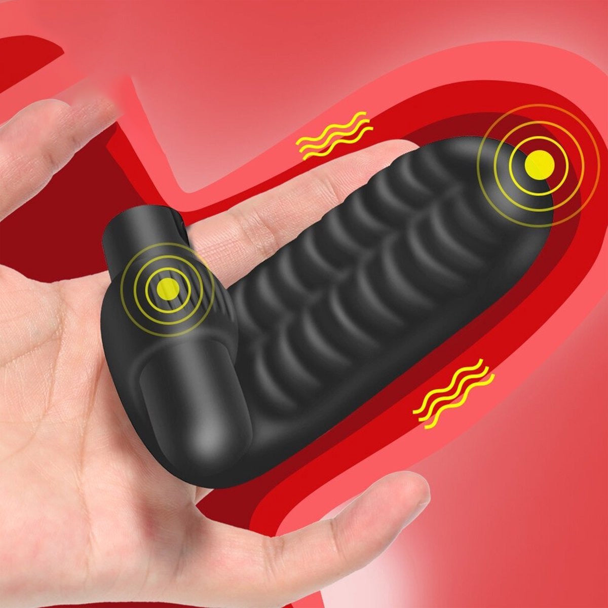 Premium finger vibrator