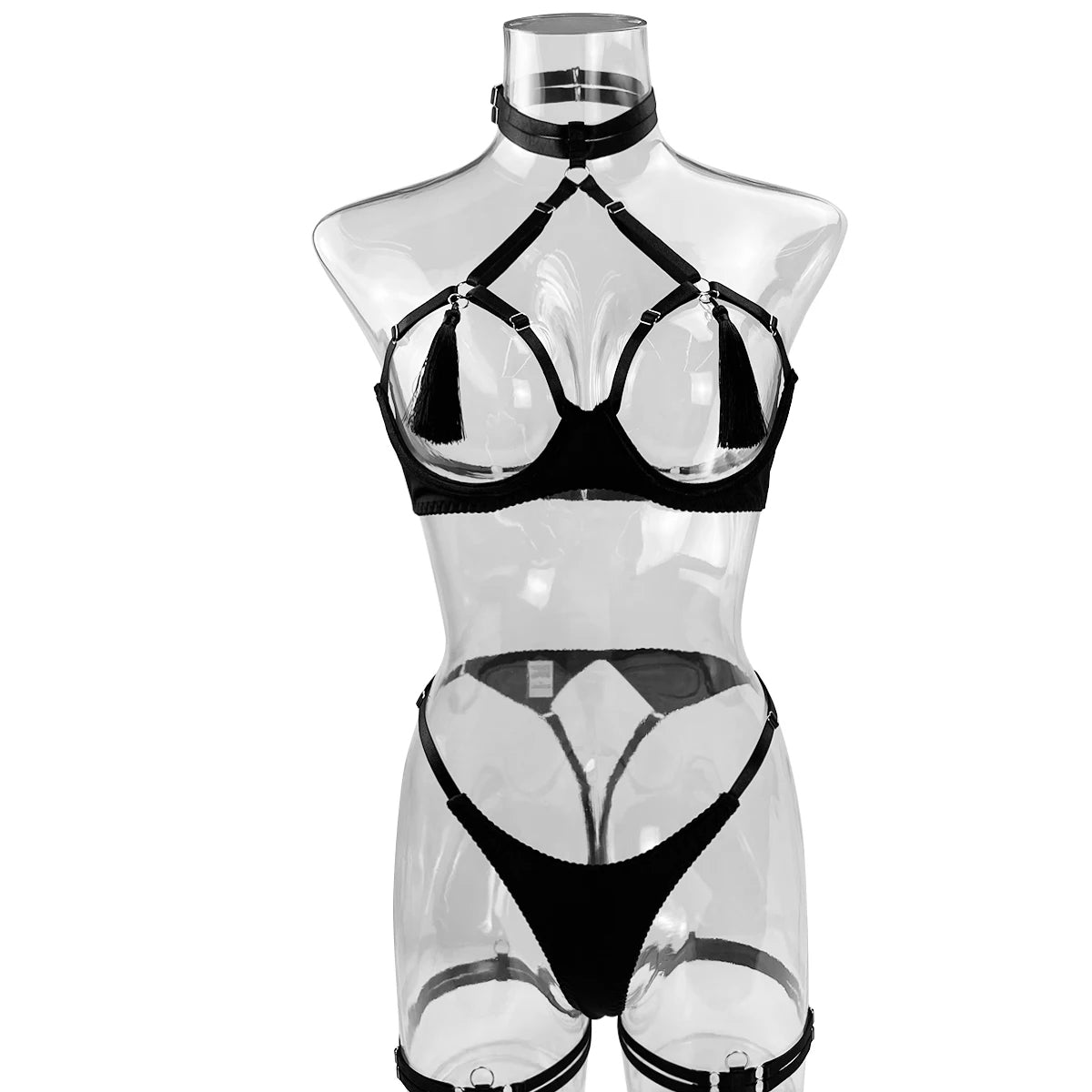 Erotische Lingerie Set met Kwastjes