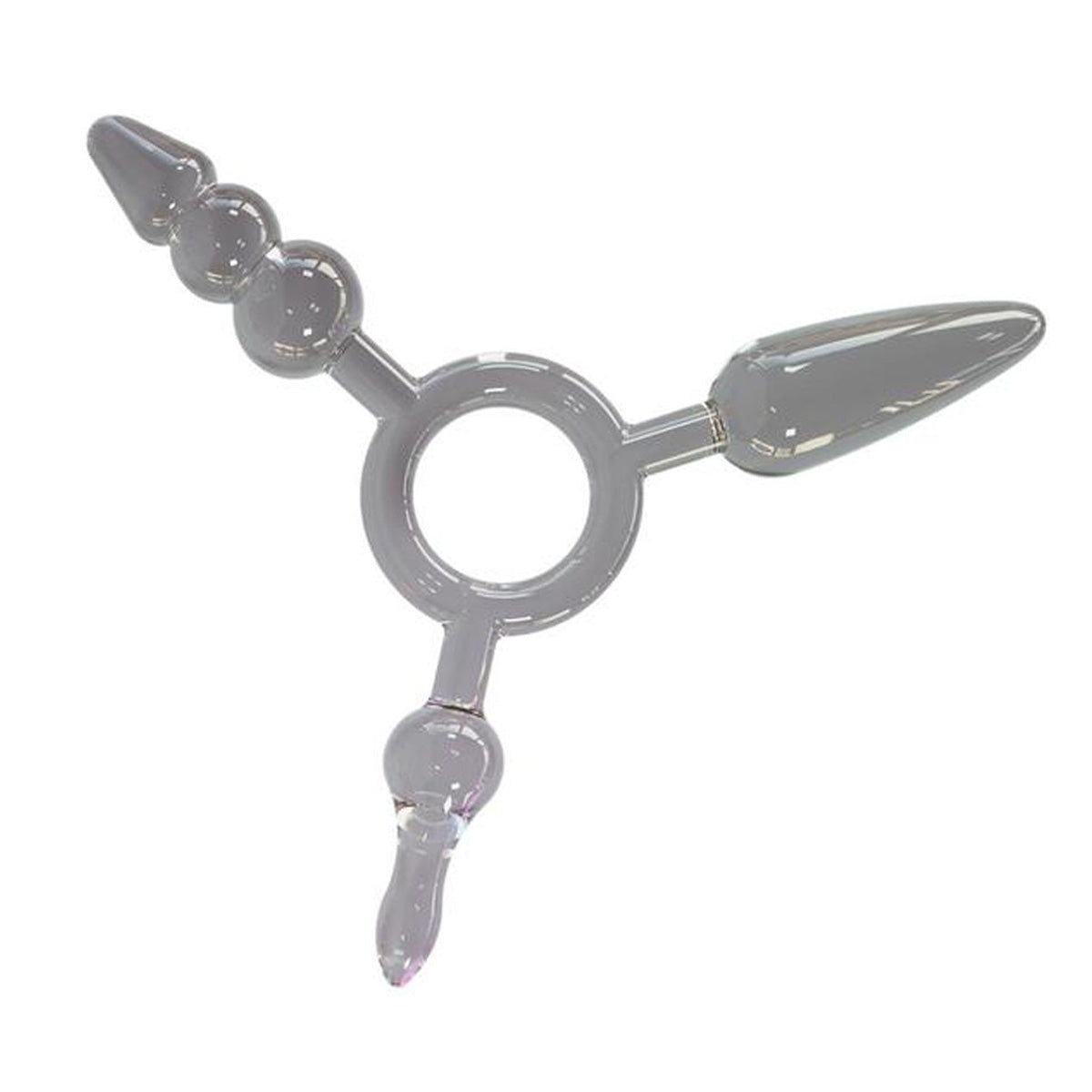 Drievoudige buttplug