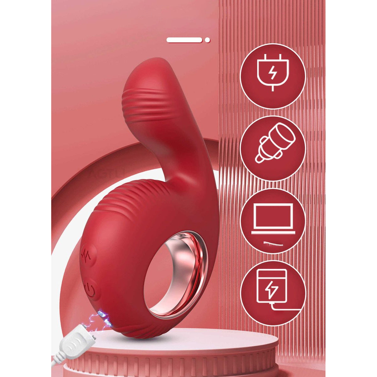 G-spot en Clitoris Vibrator