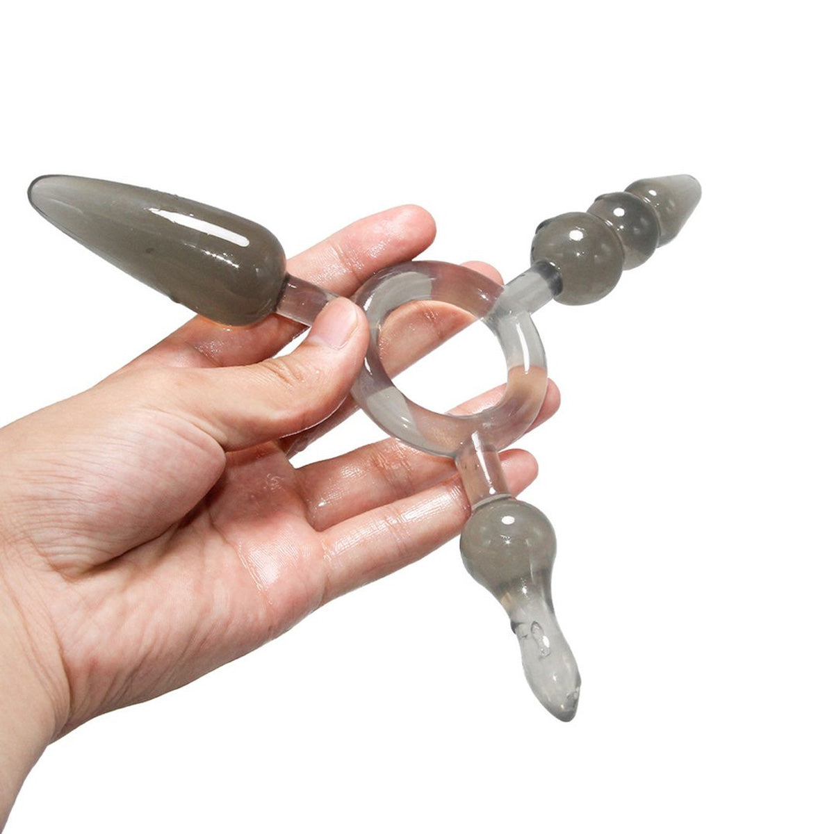 Drievoudige buttplug