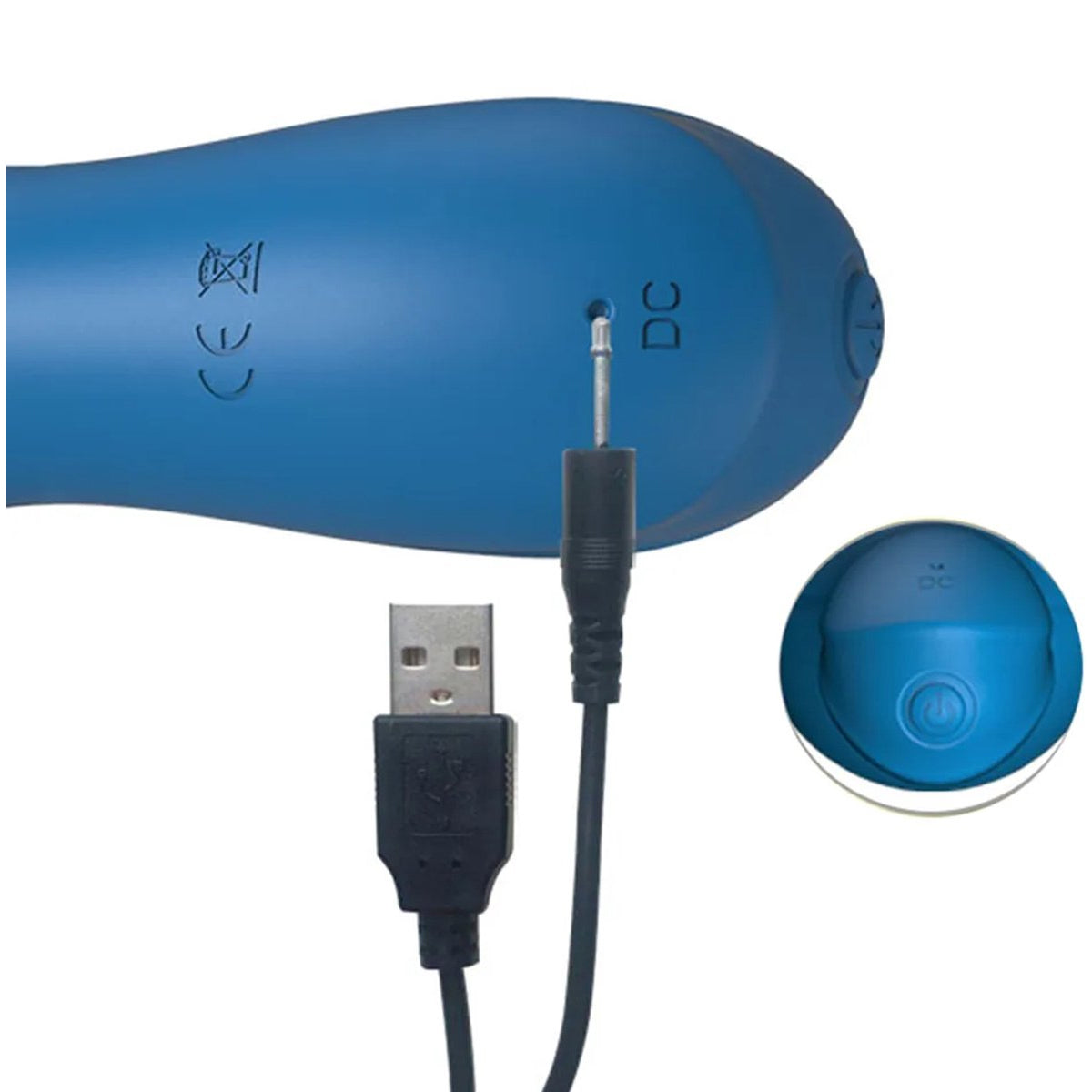 Vibrerende Penisplug met 3 Opzetstukken