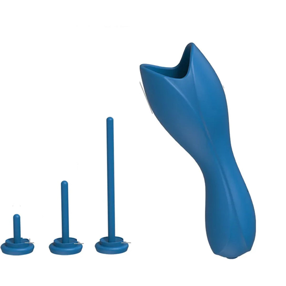 Vibrerende Penisplug met 3 Opzetstukken