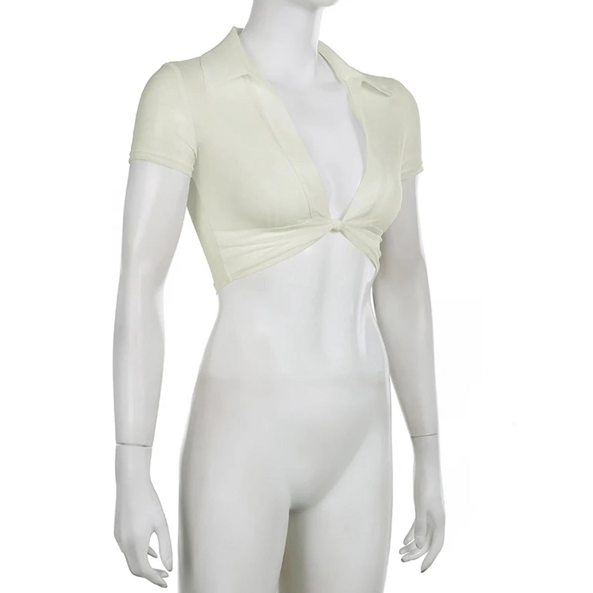 Transparante mesh top