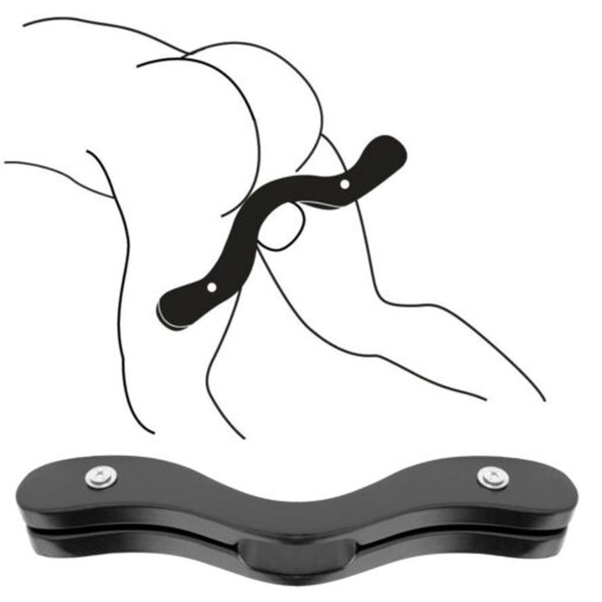 Extreem verstelbare ballenbreker