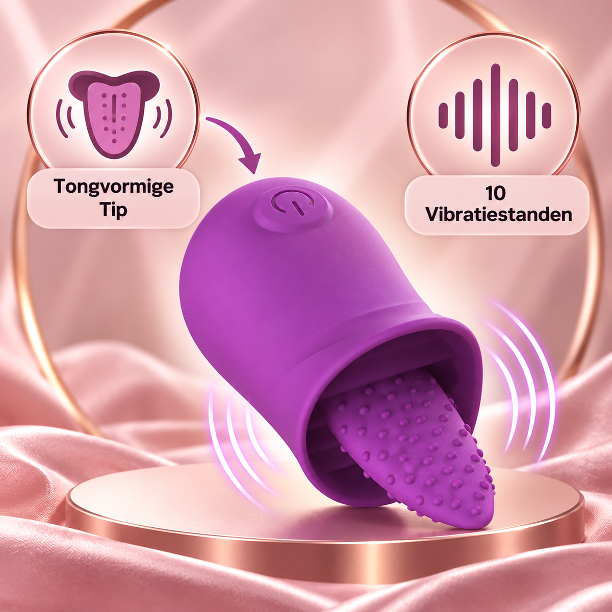 Tongue vibrator