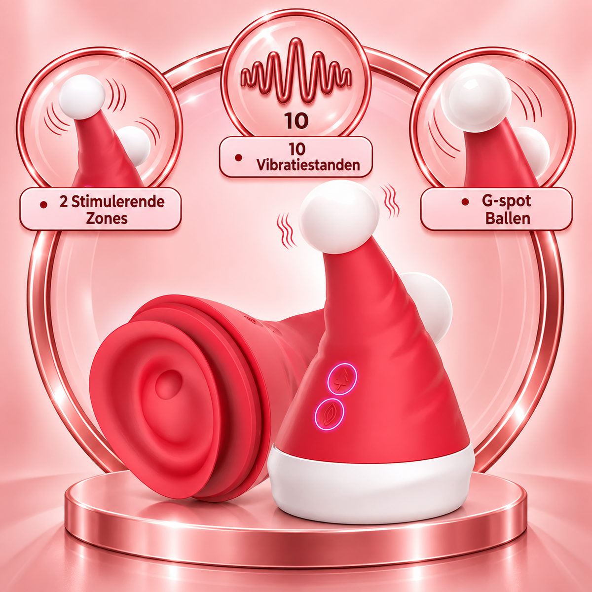 Kerstmuts Vibrator