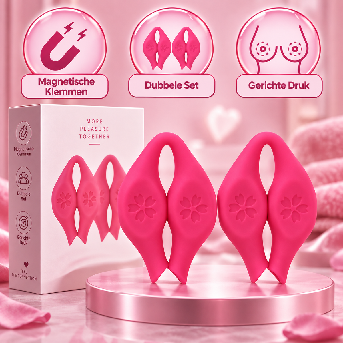 Set Magnetische Tepelklemmen