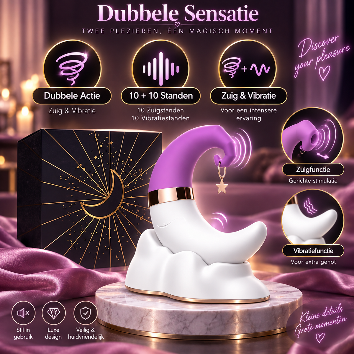 Design Vibrator Maan (Luchtdruk en Vibratie)