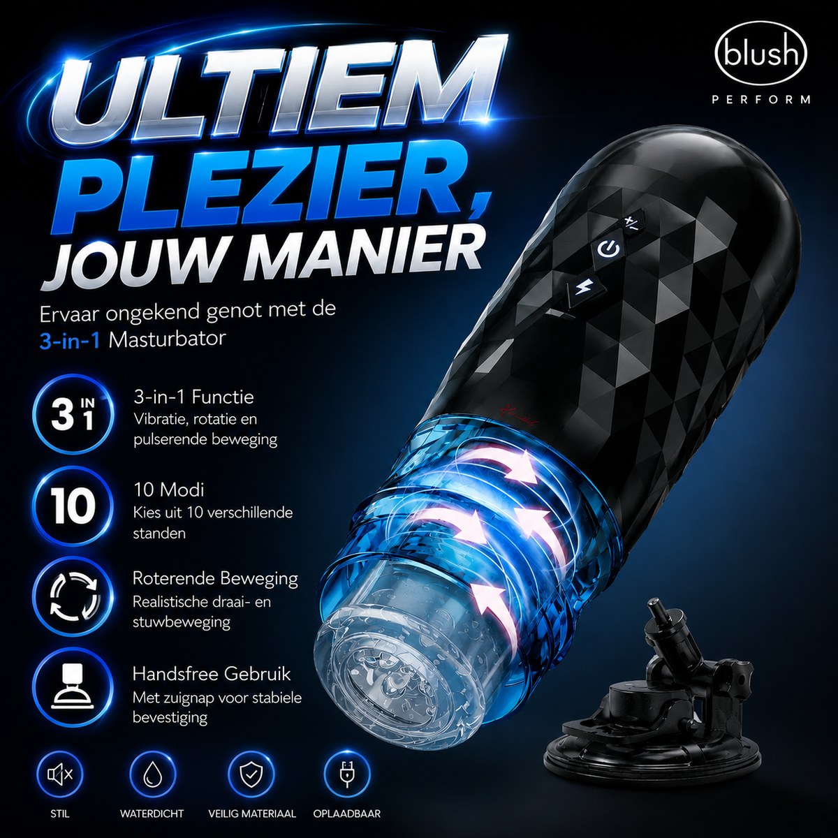 Krachtige Unieke Masturbator
