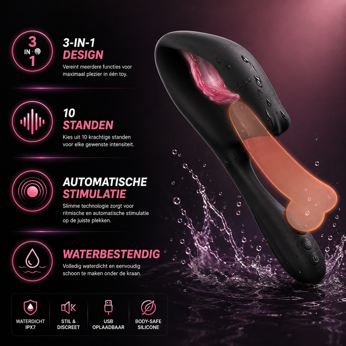 Men's masturbator deluxe