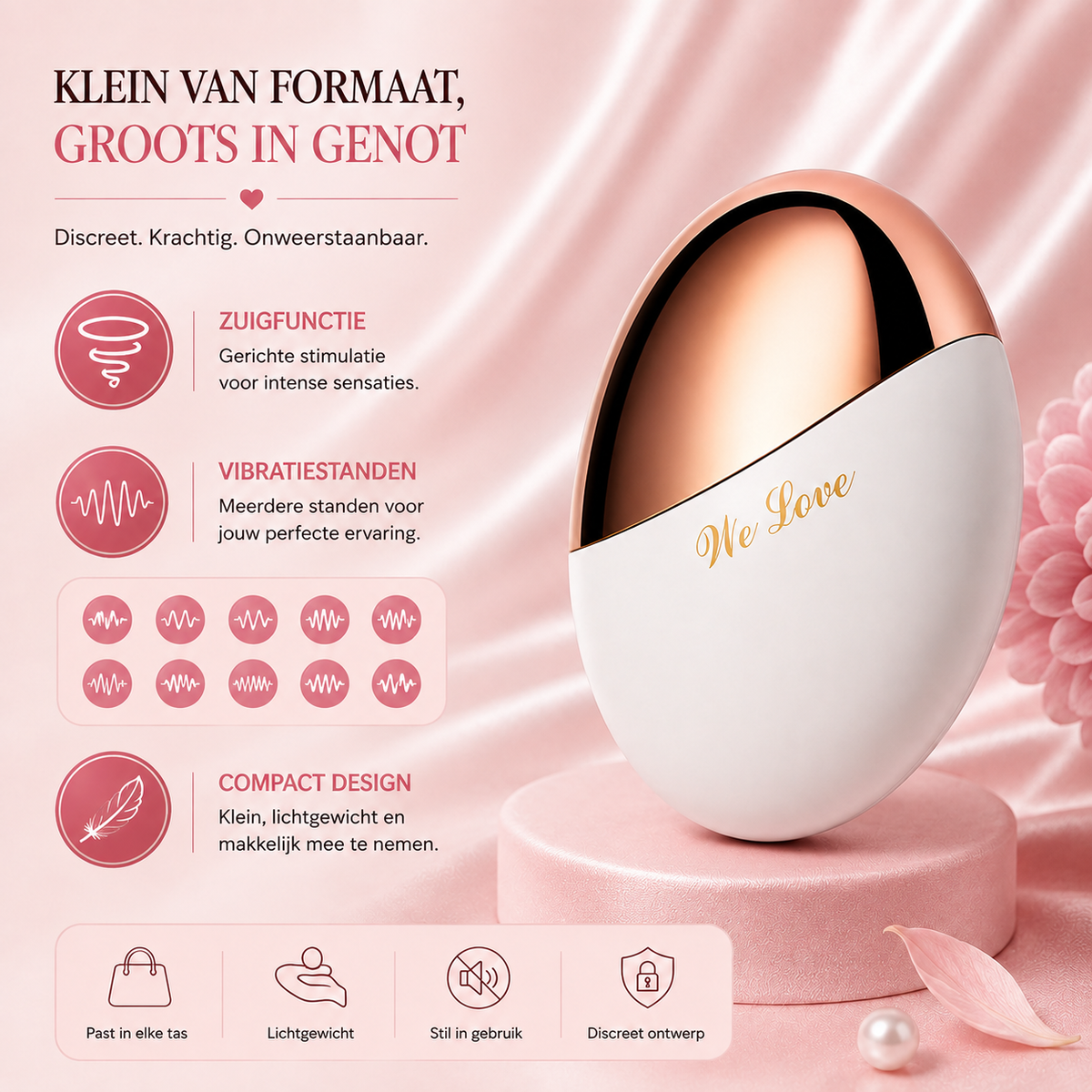 Zuigende Vibrator Deluxe