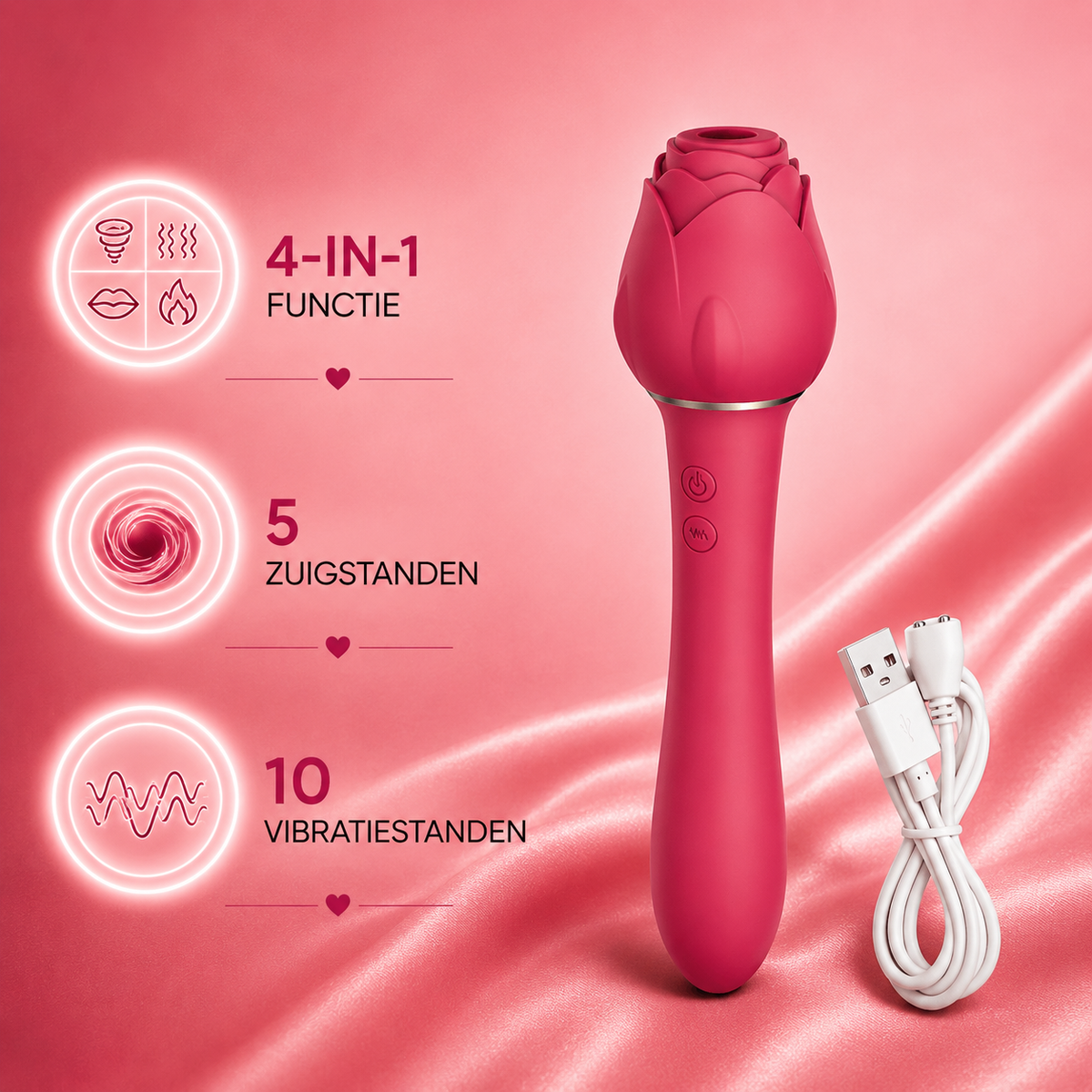Vibrator Air Pressure Rose