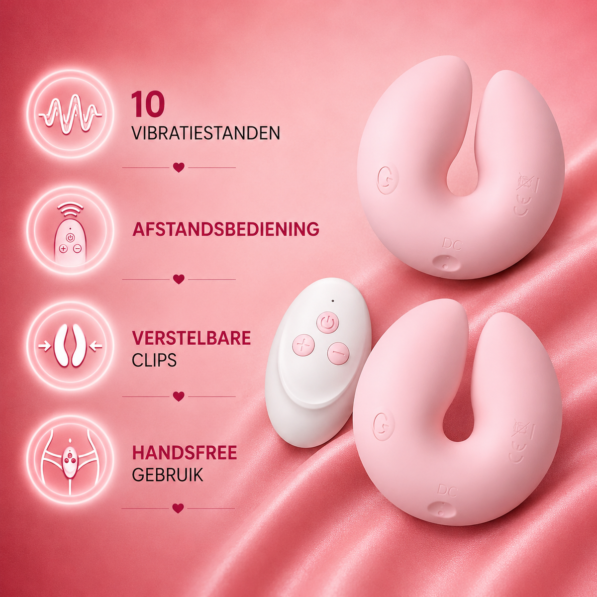 Wireless Nipple Vibrators