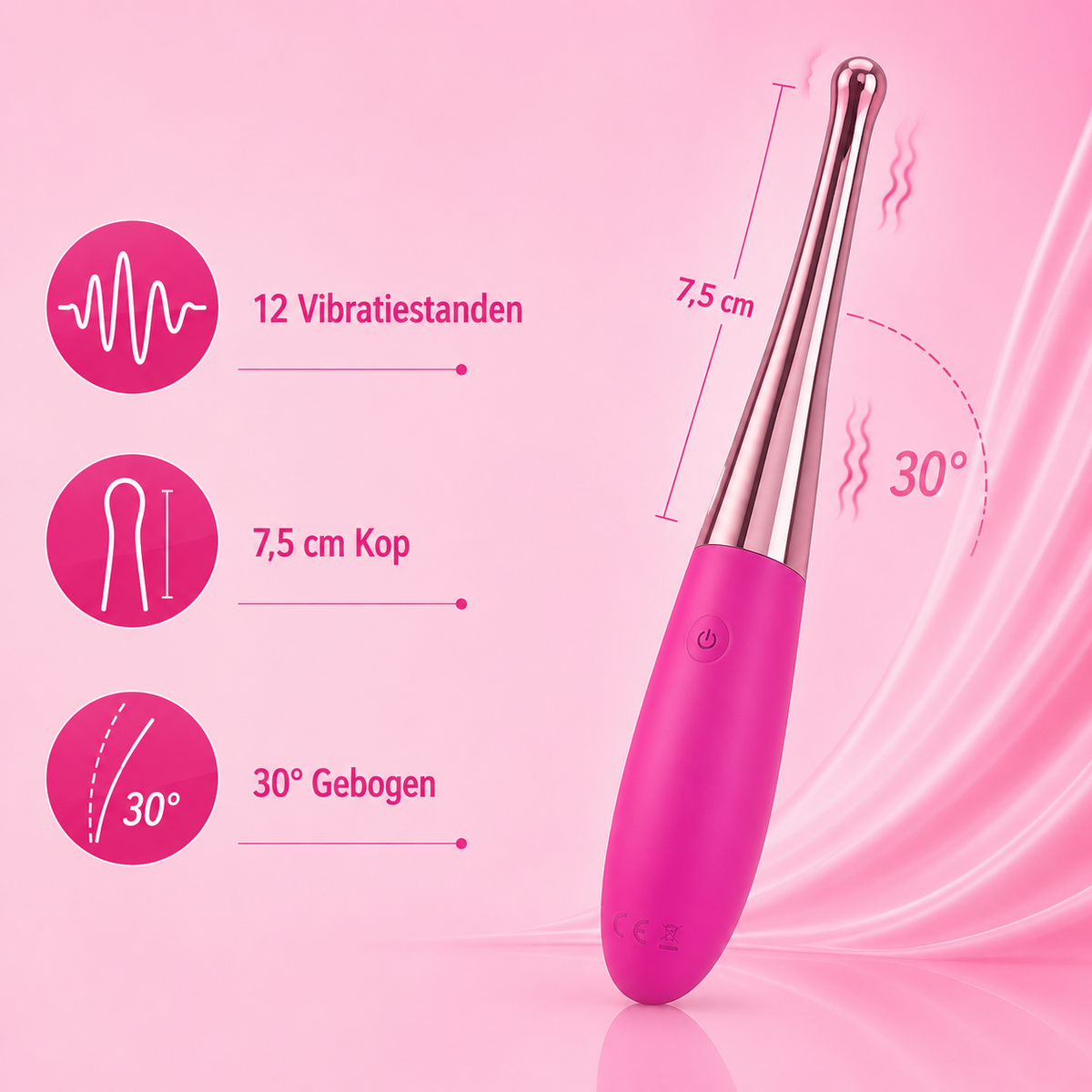 G-spot en Clitoris Vibrator