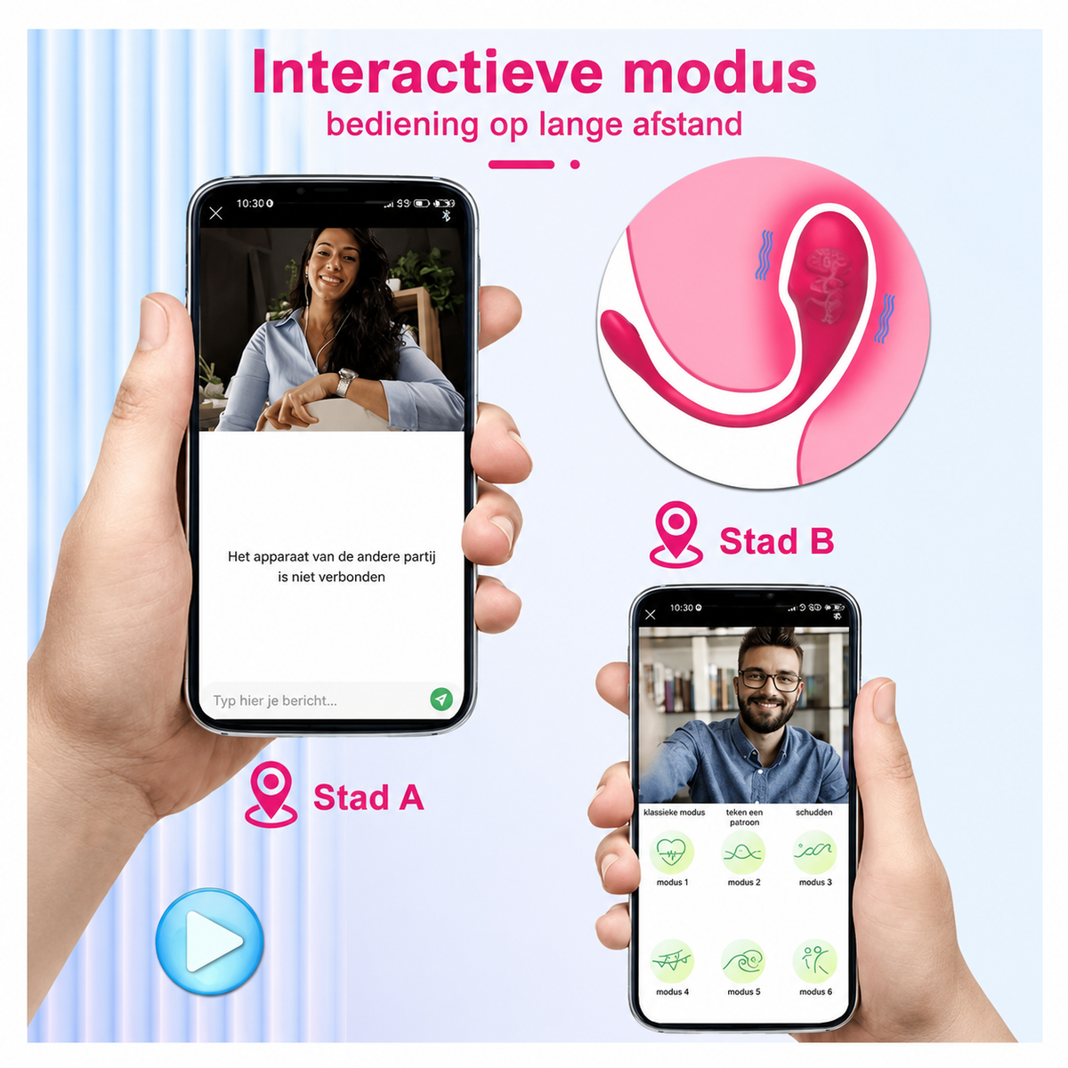 App bestuurbare Vibrator