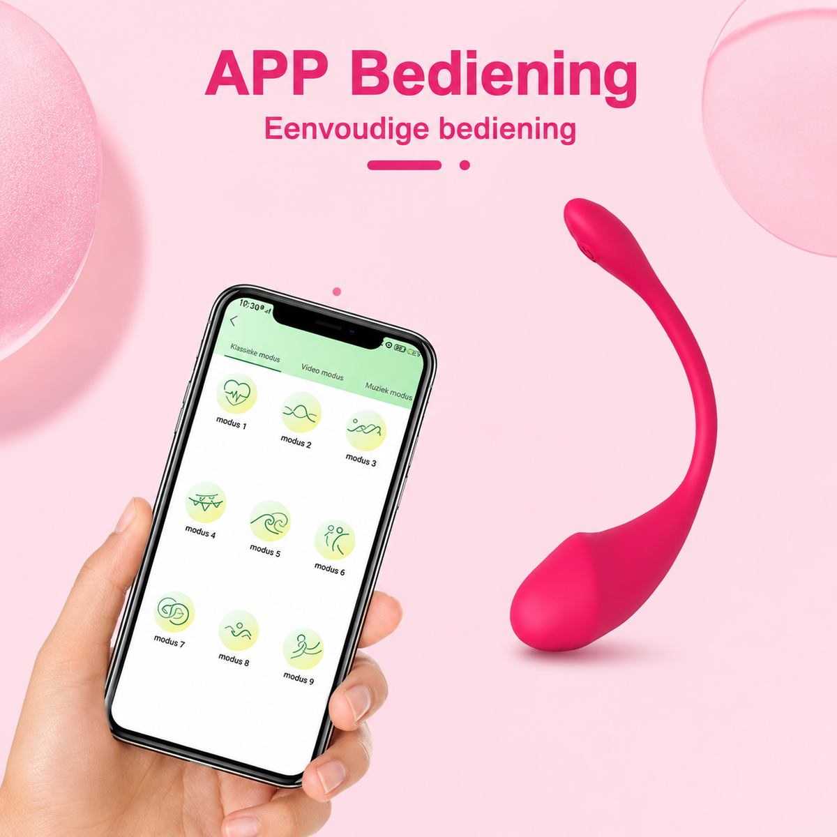 App bestuurbare Vibrator