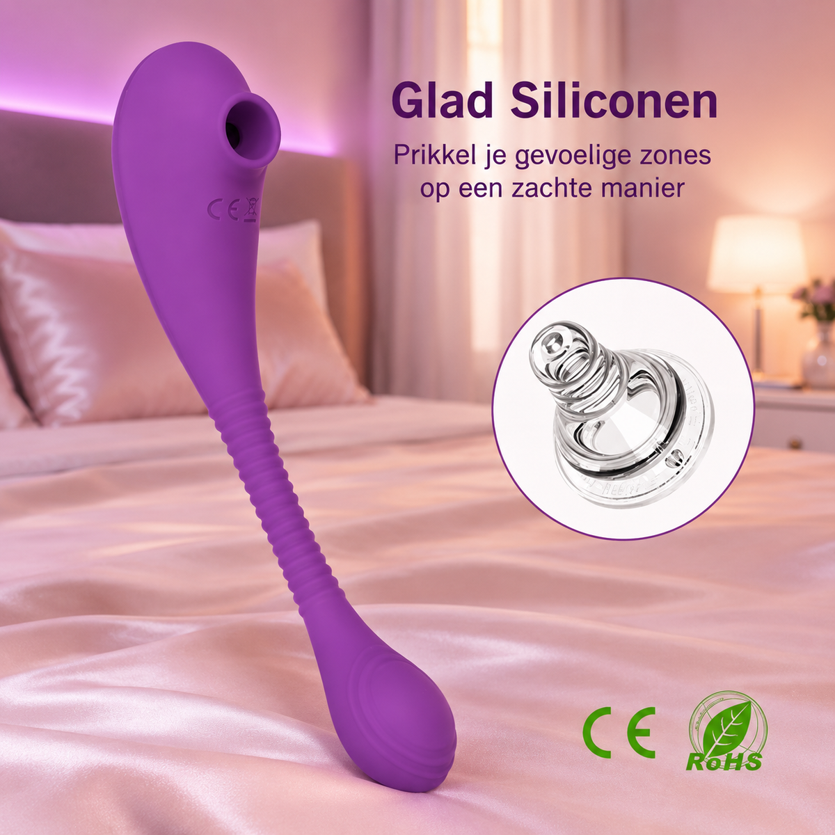 Zuigende Vibrator