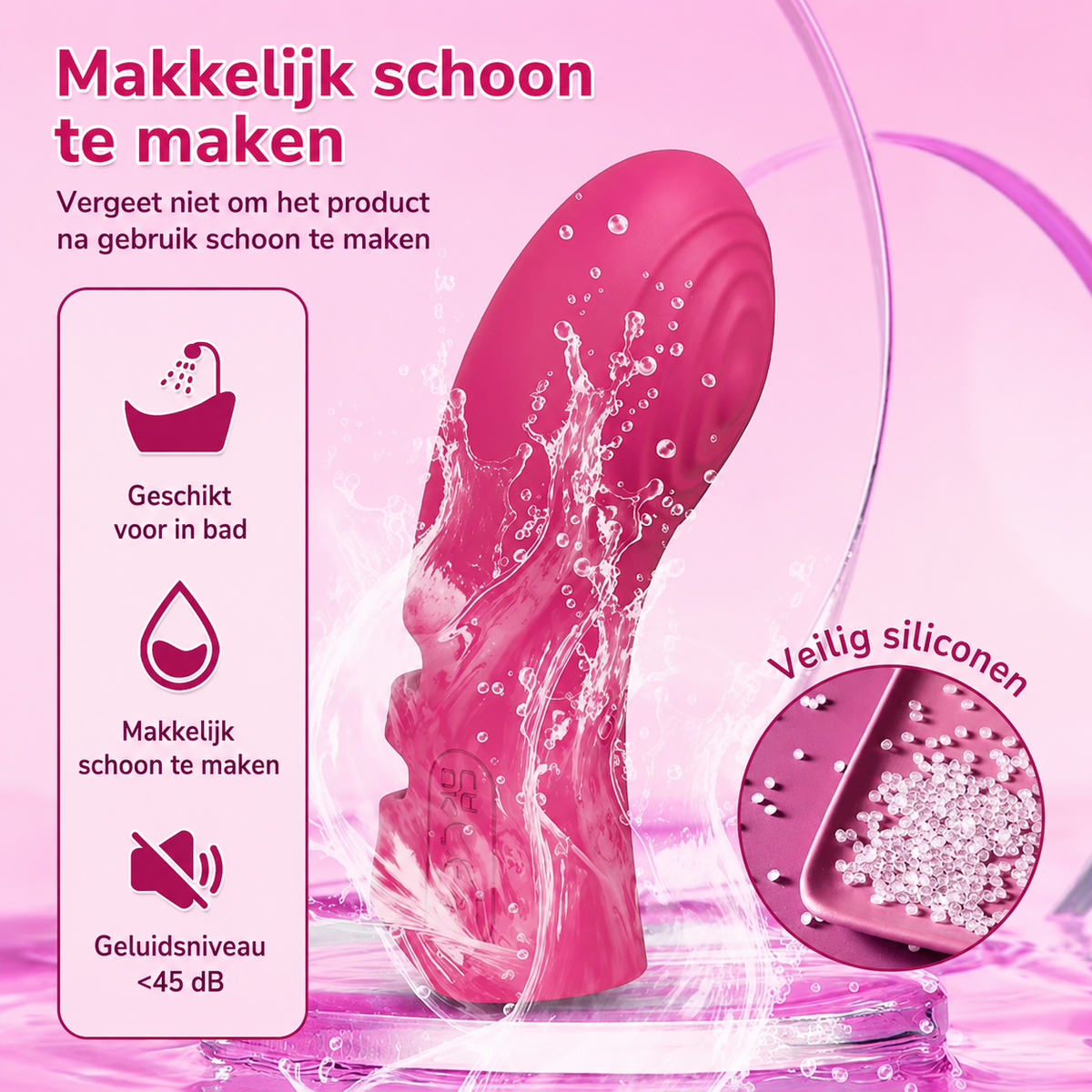 Verwarmde Vingervibrator