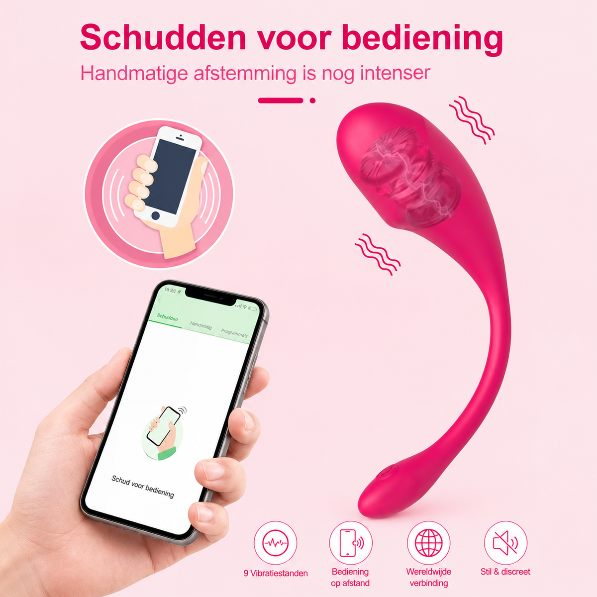 App bestuurbare Vibrator