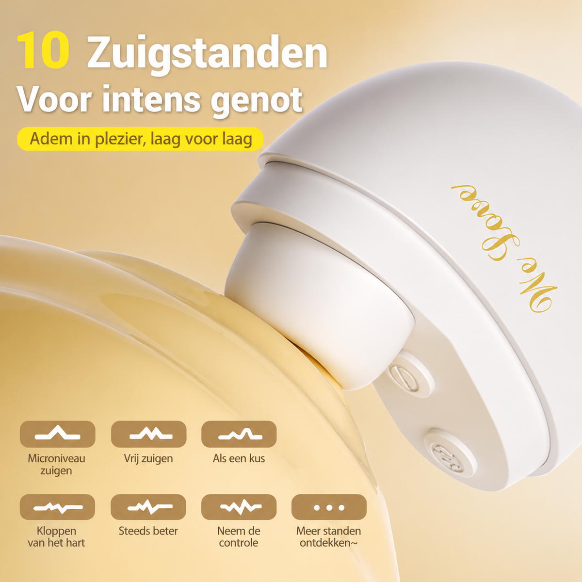 Zuigende Vibrator Deluxe