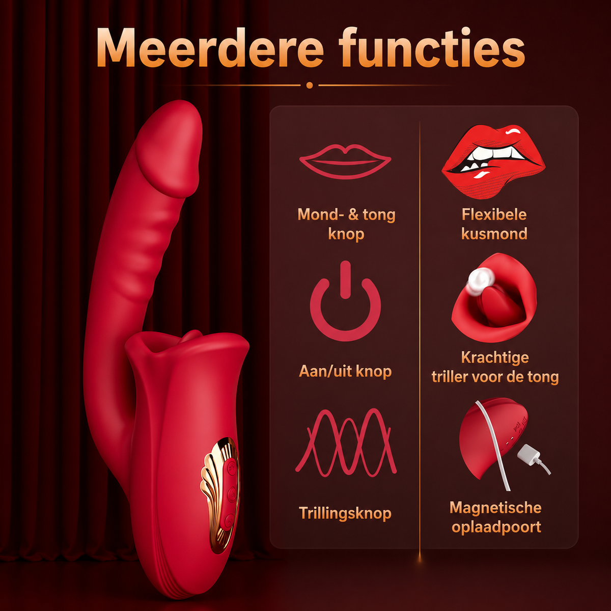 Bef and Dildo Vibrator