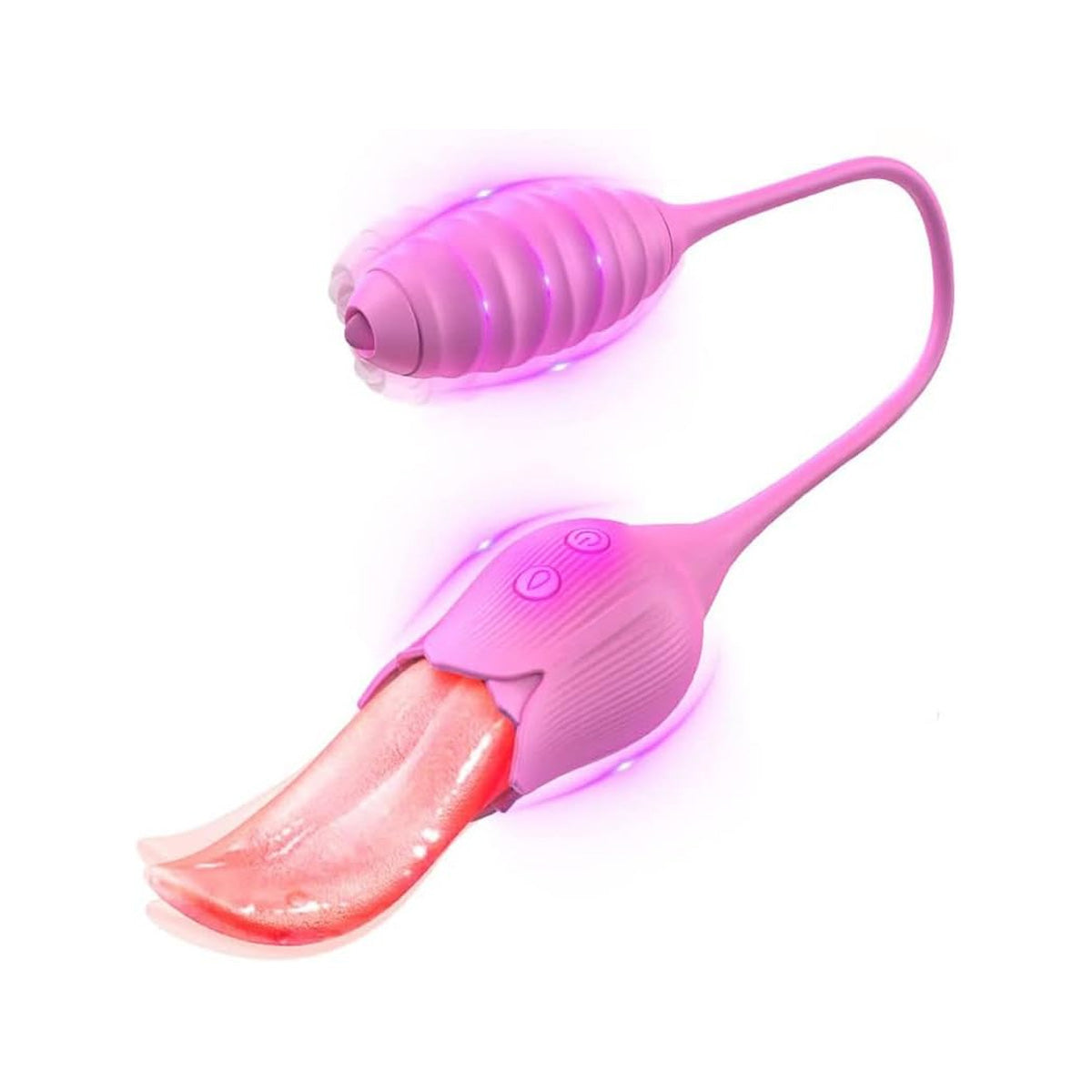 Dubbele Vibratortong en Clitoris