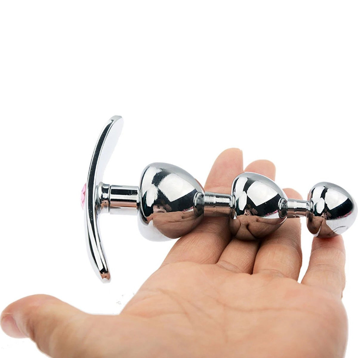 RVS Kralen Buttlplug