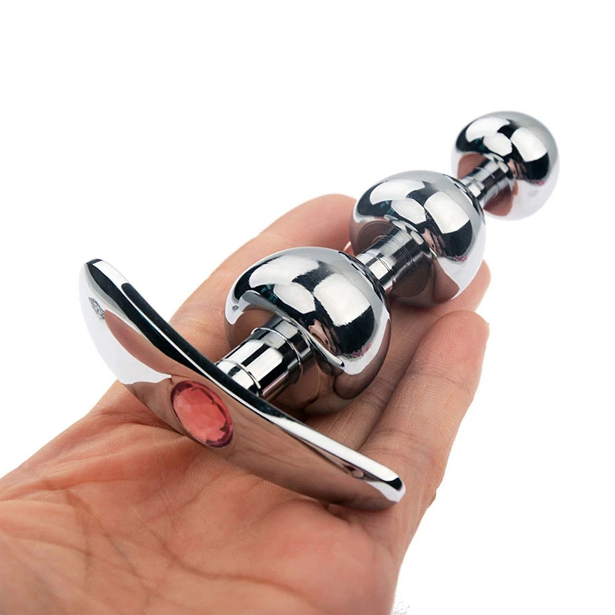 RVS Kralen Buttlplug