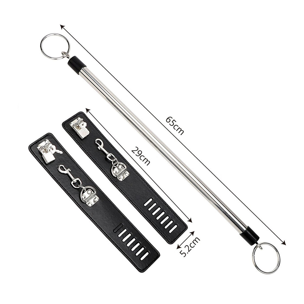 Spreader bar met sloten