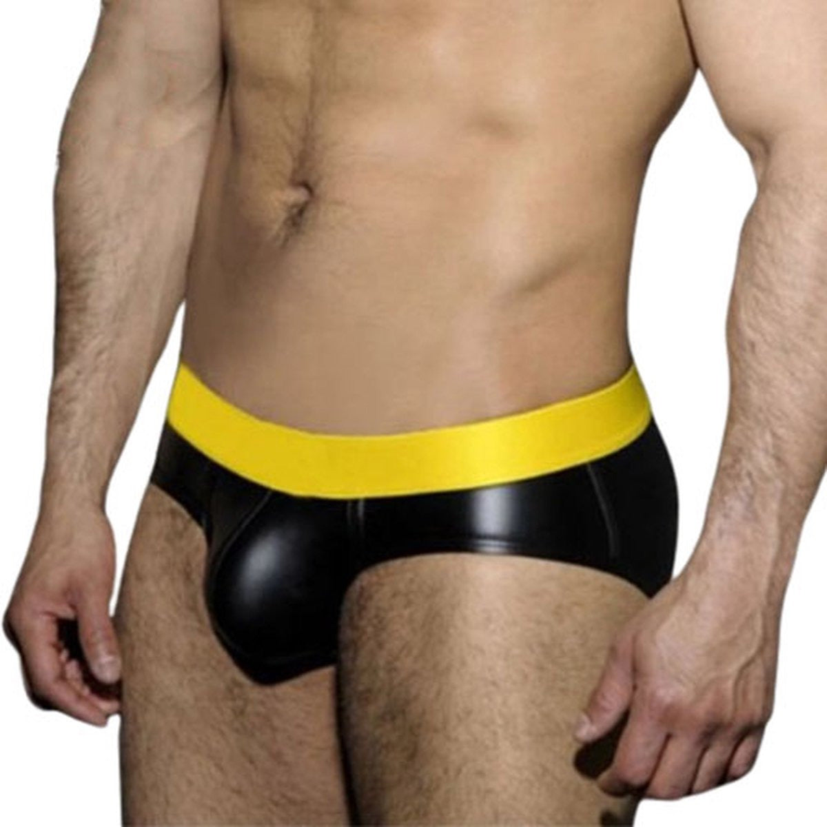 Strakke Lederen Slip