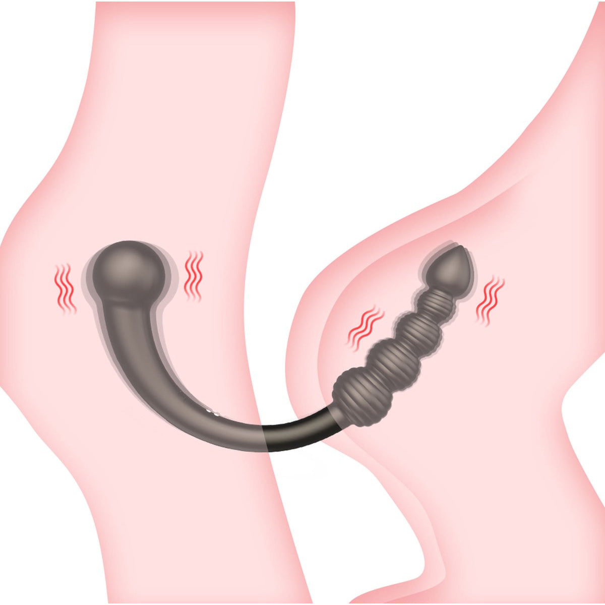 Dubbelkoppige vibrator