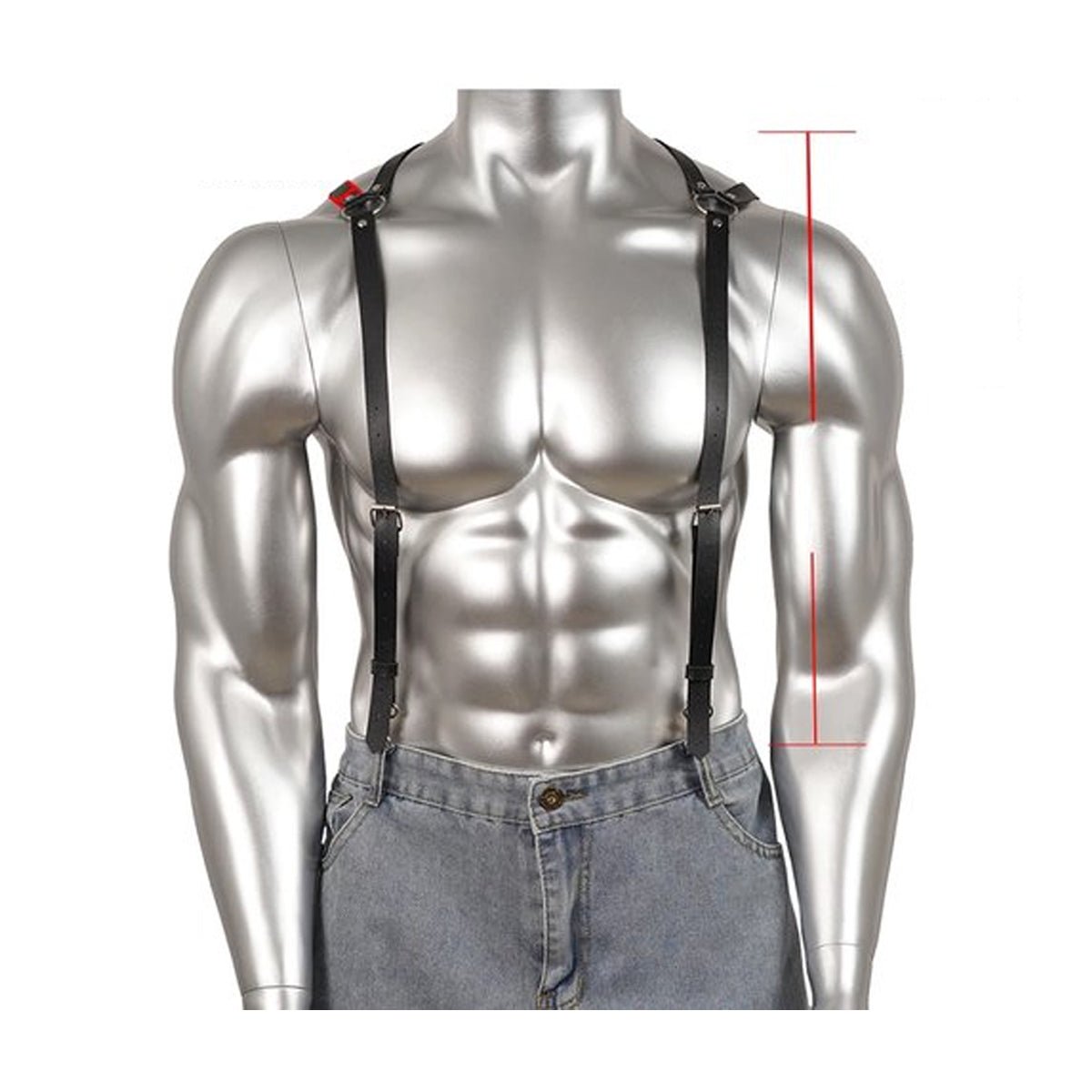 Bretels Harnas Leder