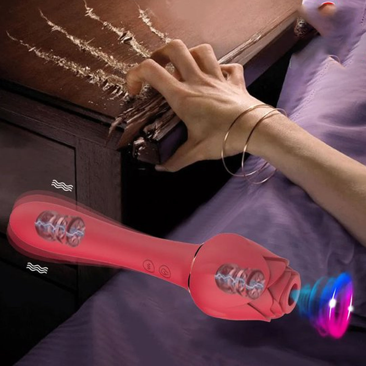Vibrator Luchtdruk Rose