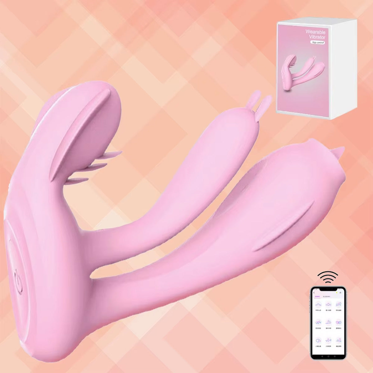 Triple Stimulans Vibrator