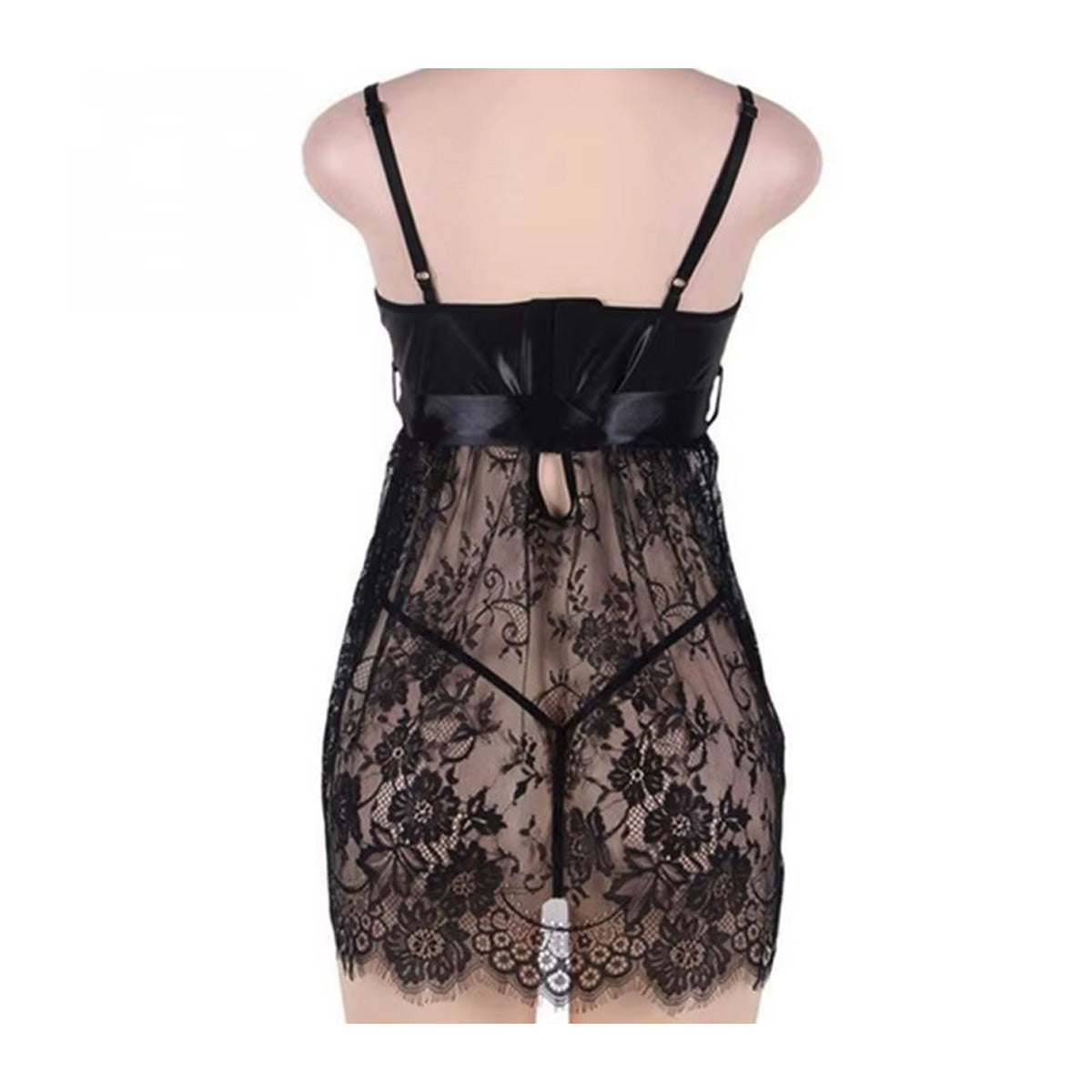 Transparante Nachtjurk Plus Size