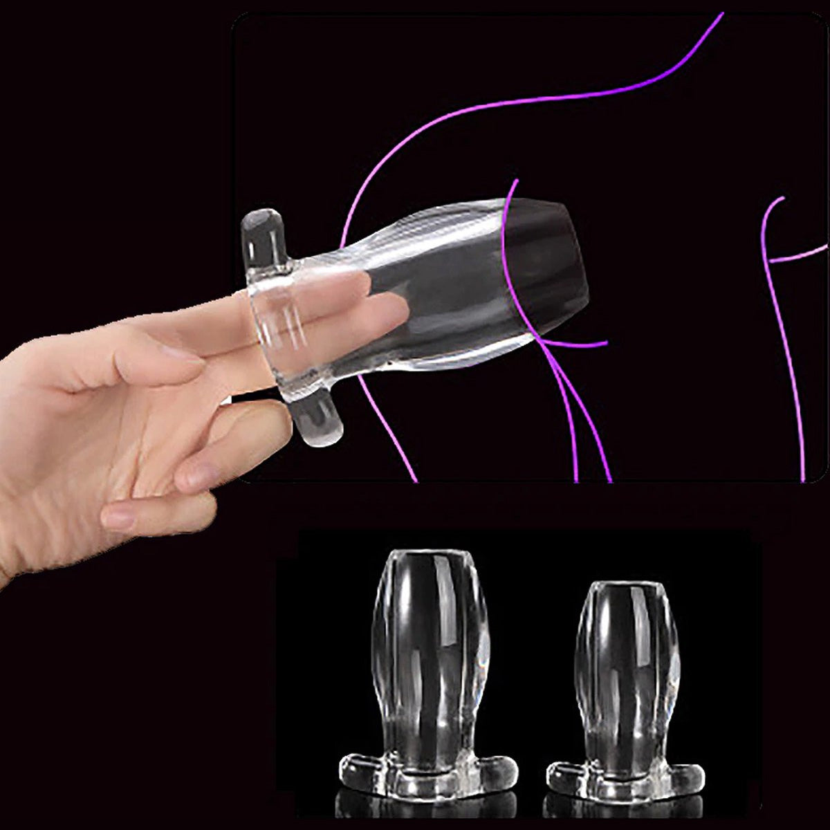 Holle Buttplug Siliconen