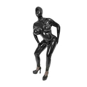 Volledige Latex Body Opblaasbare Borsten