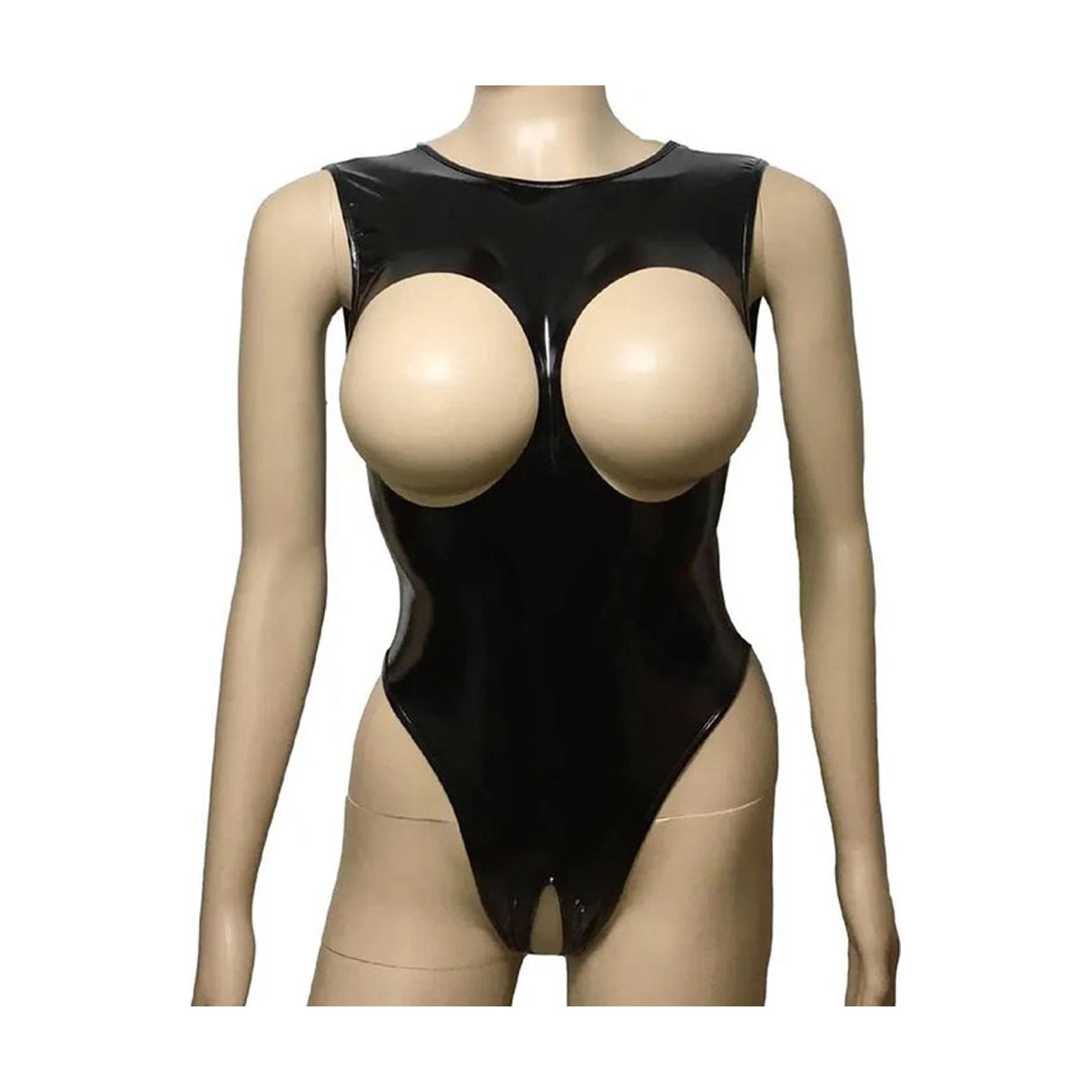 Jumpsuit Open Kruis en Borsten