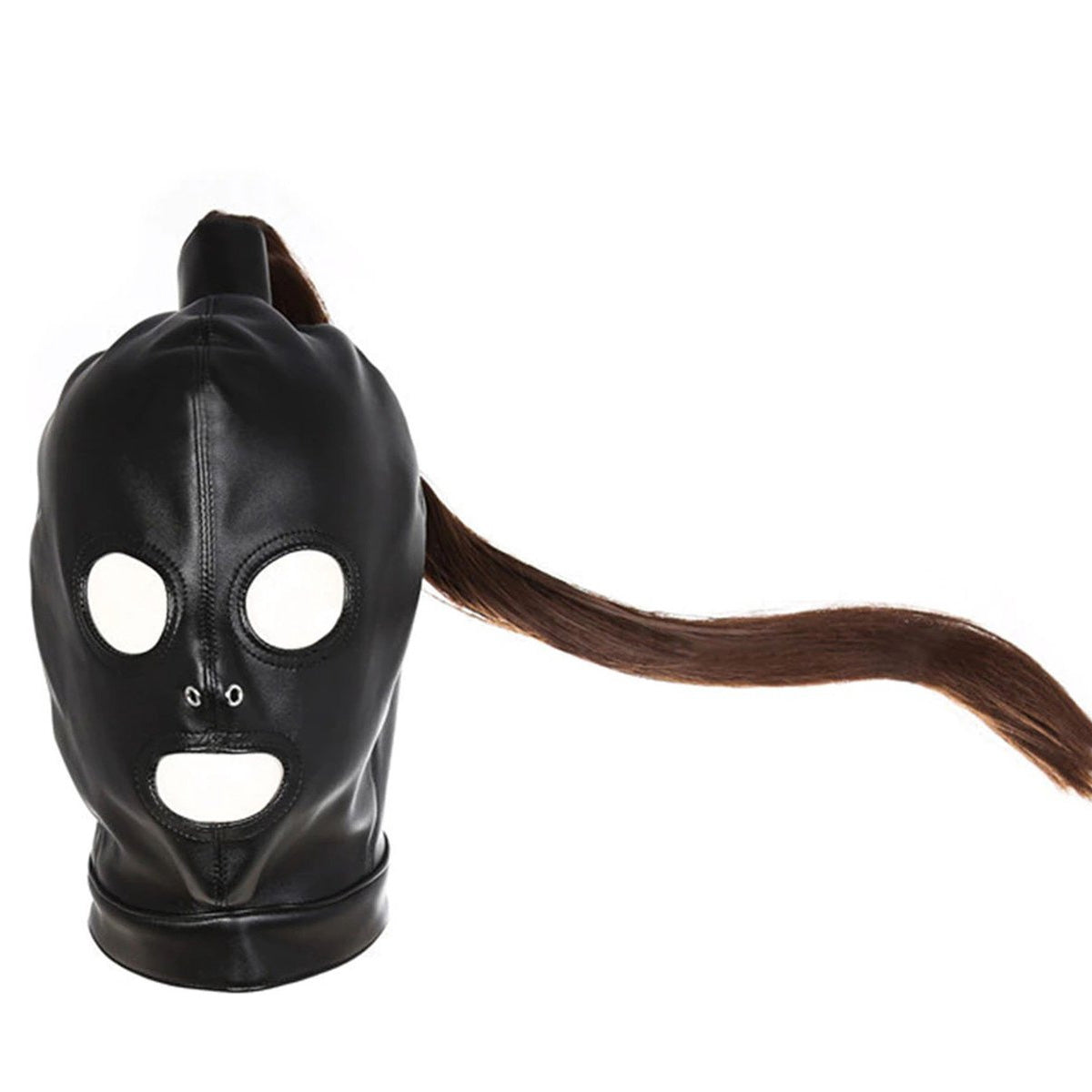 Lederen Masker Met Staart